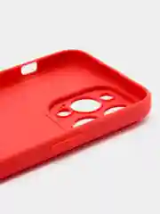 Коралловый силиконовый чехол для Apple iPhone 15 Pro Max (Айфон 15 Про Макс)