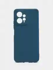 Синий чехол для Redmi Note 12 4G (Редми Нот 12 4Г), силиконовый, матовый