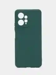 Тёмно-зелёный чехол для Redmi Note 12 4G (Редми Нот 12 4Г), силиконовый, матовый