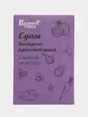 Суп-пюре из нута с сыром,оливками,овощами с гренками б/п "Вышний город", 5шт по 23г, 155 г