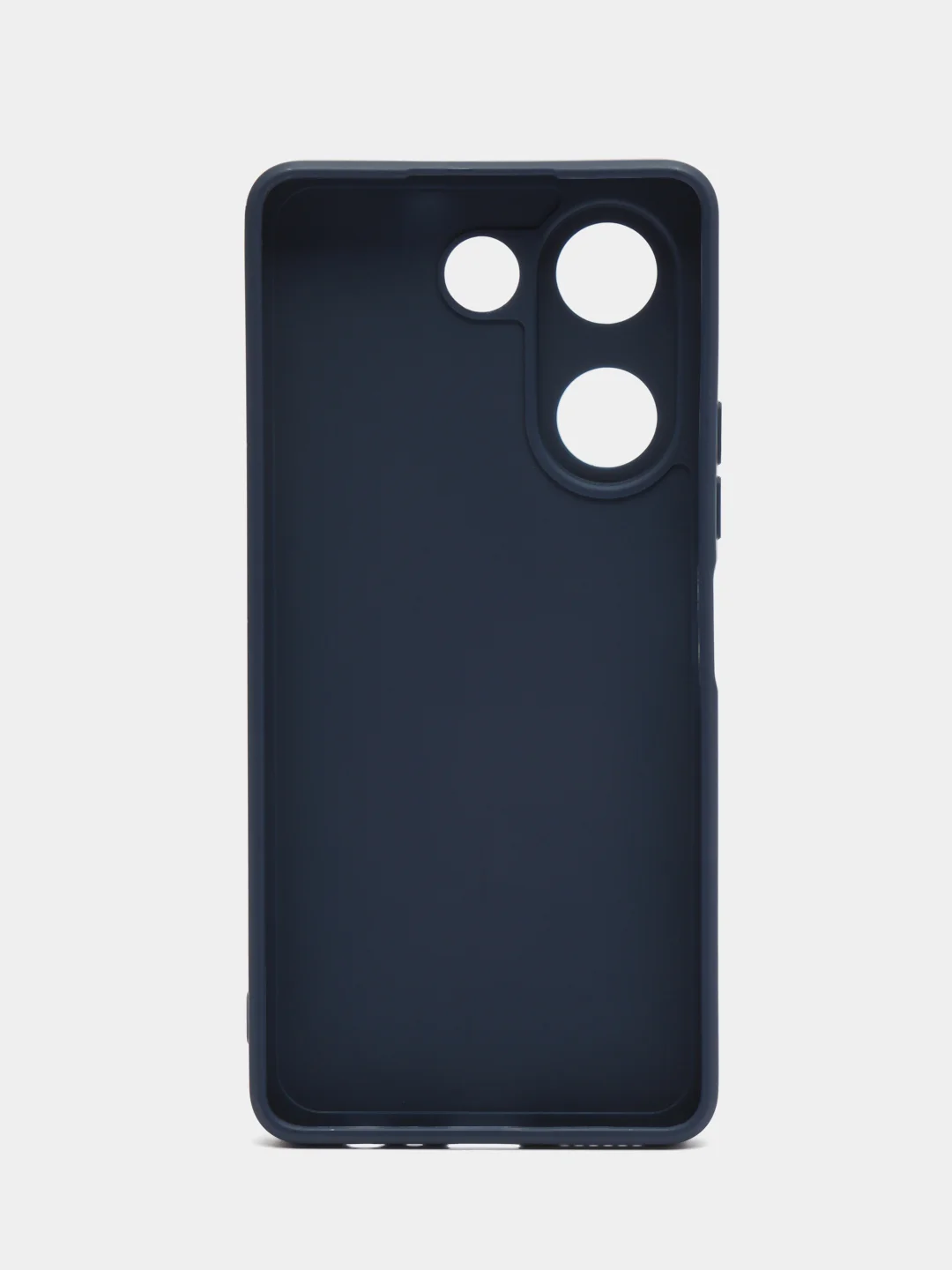 Темно-синий силиконовый чехол для Tecno Camon 20 / Camon 20 Pro 4G (Техно Камон 20 Про), прозрачный