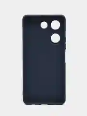 Темно-синий силиконовый чехол для Tecno Camon 20 / Camon 20 Pro 4G (Техно Камон 20 Про), прозрачный