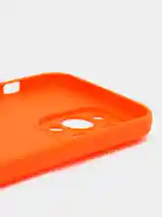 Оранжевый силиконовый чехол для Apple iPhone 15 Pro Max (Айфон 15 Про Макс)