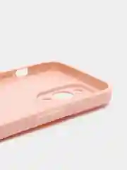 Пудровый силиконовый чехол для Apple iPhone 15 Pro Max (Айфон 15 Про Макс)