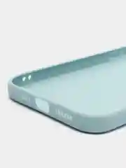 Светло-синий силиконовый чехол для Apple iPhone 15 Pro Max (Айфон 15 Про Макс)