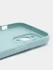 Светло-синий силиконовый чехол для Apple iPhone 15 Pro Max (Айфон 15 Про Макс)