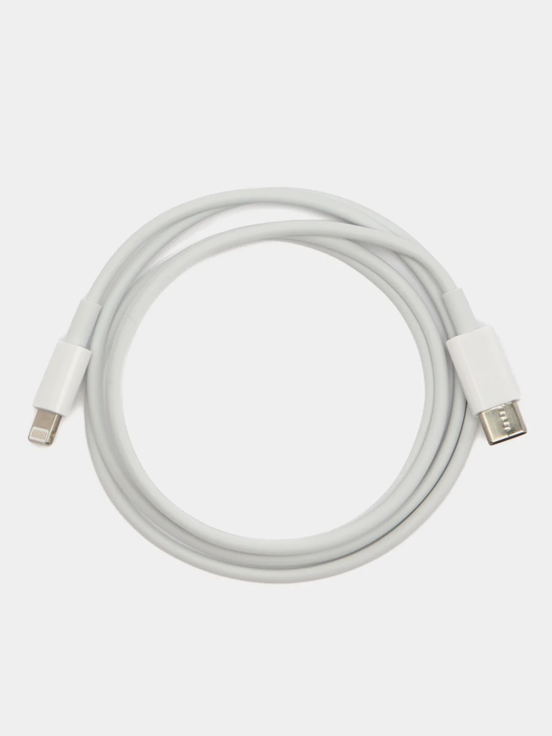 Кабель зарядный для айфона, Lightning/Type-C, 1 м
