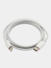 Кабель зарядный для айфона, Lightning/Type-C, 1 м
