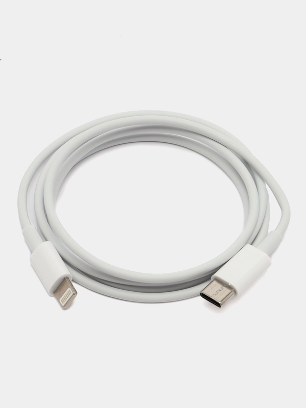 Кабель зарядный для айфона, Lightning/Type-C, 1 м