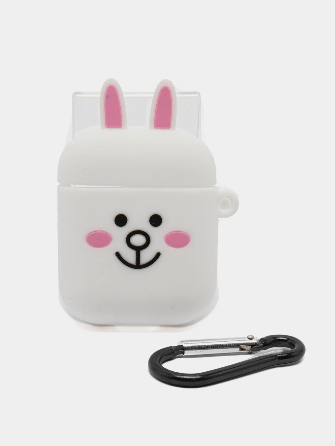 Белый чехол для беспроводных наушников Apple AirPods 1/2