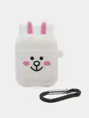 Белый чехол для беспроводных наушников Apple AirPods 1/2