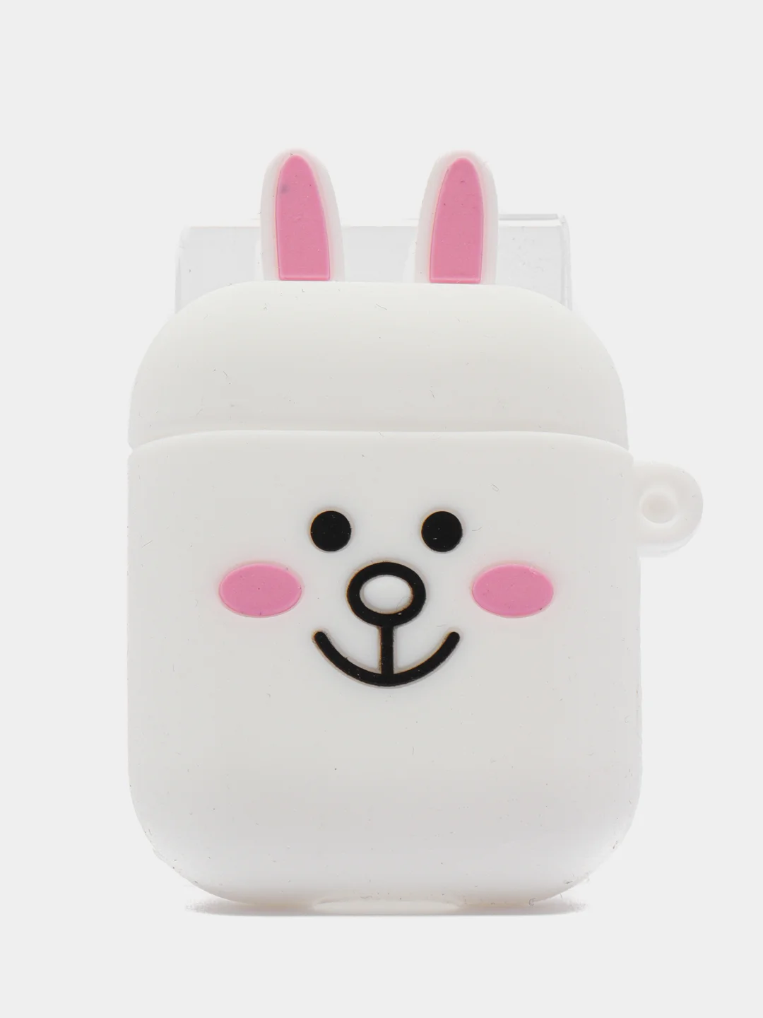 Белый чехол для беспроводных наушников Apple AirPods 1/2
