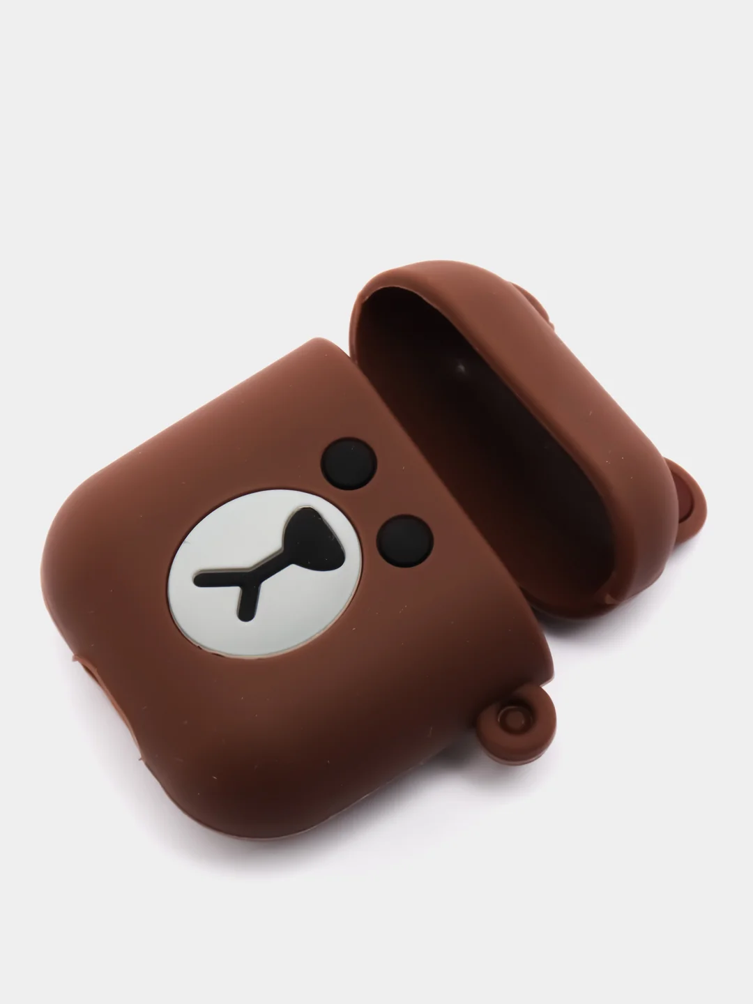 Коричневый чехол для беспроводных наушников Apple AirPods 1/2