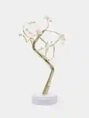 Белый светодиодный LED светильник в виде дерева, декоративный ночник лампа, светодиодное дерево