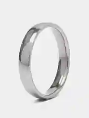 Серебряный кольцо обручальное с шириной 4 мм, 6 мм. Цвет на выбор