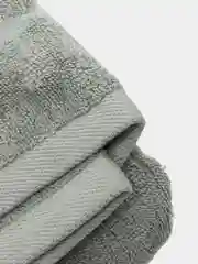 Зелёный хаки махровое покрывало-простыня,Размер - 200/230,Ткань - махра (хлопок)