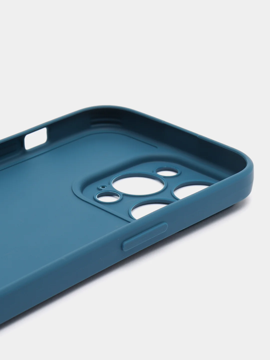 Синий чехол для Apple iPhone 15 Pro, эпл айфон 15 про, силиконовый