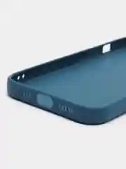 Синий чехол для Apple iPhone 15 Pro, эпл айфон 15 про, силиконовый