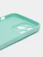 Мятный силиконовый чехол для Apple iPhone 15 Pro Max (Айфон 15 Про Макс)