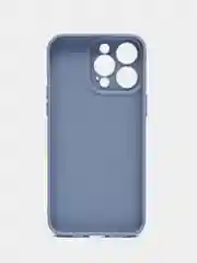 Синий силиконовый чехол для Apple iPhone 15 Pro Max (Айфон 15 Про Макс)