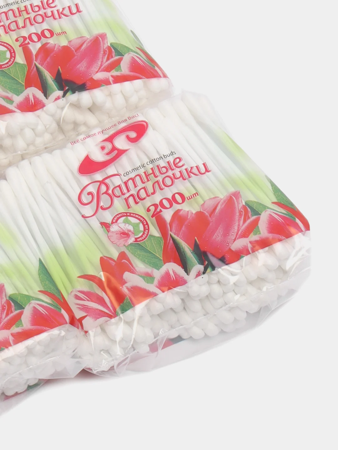 Палочки косметические "Емельянъ Савостинъ", белые, 200 штук х 4 п/эт