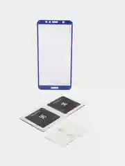 Синий защитное стекло для Huawei Honor 7c/7A pro/Y6 2018