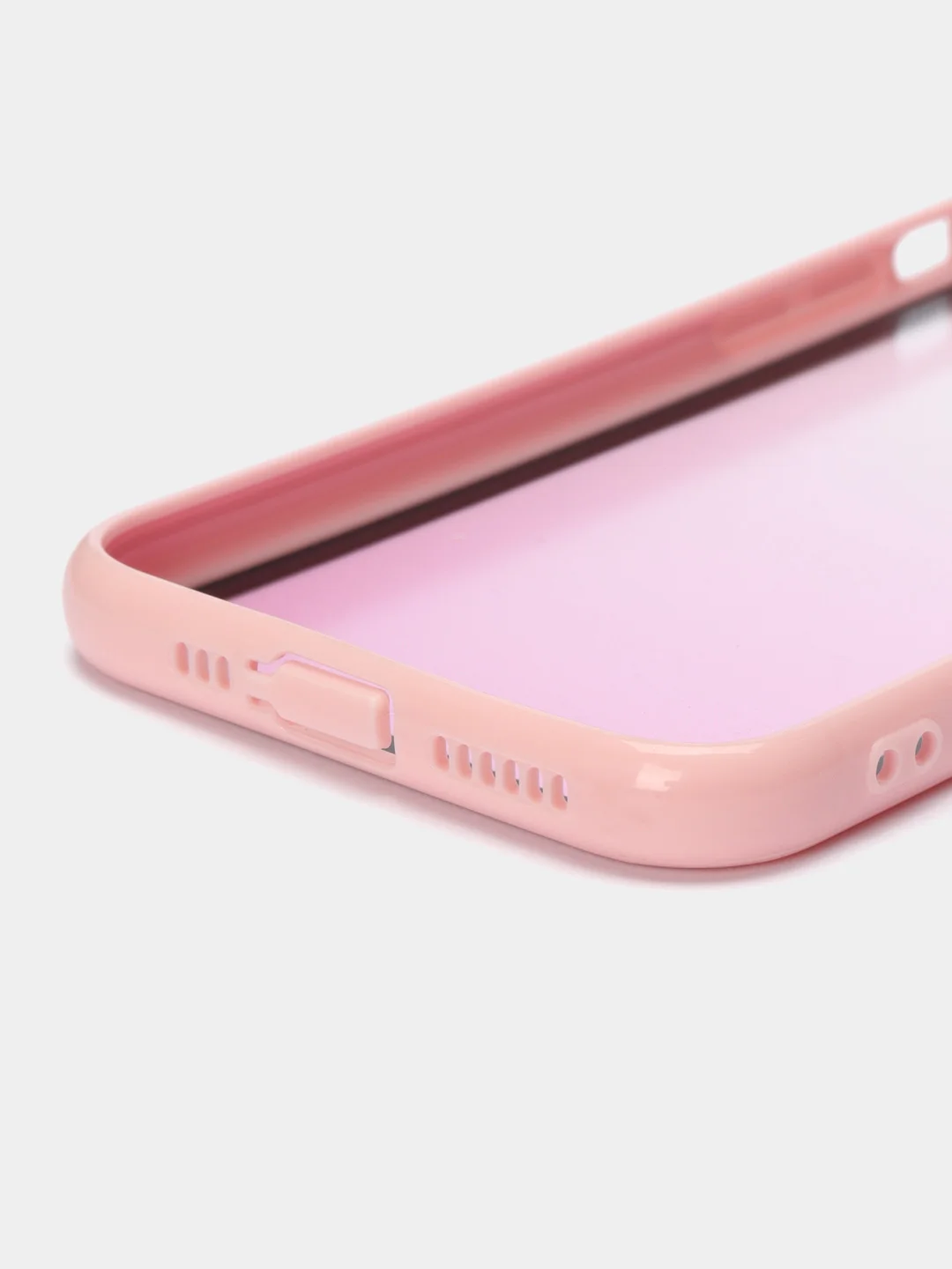 Розовый чехол для iPhone 7 Plus / 8 Plus / 11 Pro, с рожками, 6 цветов