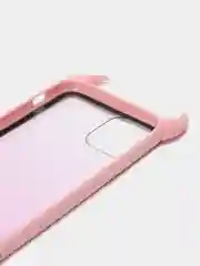 Розовый чехол для iPhone 7 Plus / 8 Plus / 11 Pro, с рожками, 6 цветов