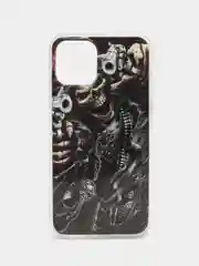 Золотой чехлы виниловые с принтами Iphone 11,12,13,Pro,Max,XR,XsMax,X,XS,7+,8+,7,8,SE,6,6S
