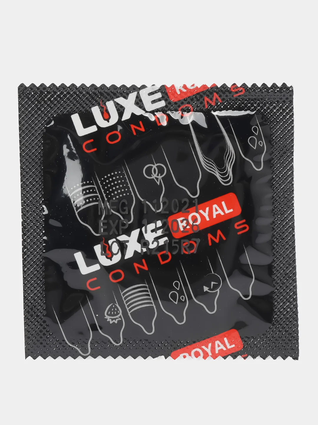 Презервативы Luxe Royal EXTREME с точечной и рифленой поверхностью, 3 шт
