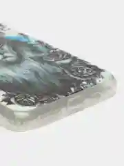 Голубой чехлы виниловые с принтами Iphone 11,12,13,Pro,Max,XR,XsMax,X,XS,7+,8+,7,8,SE,6,6S