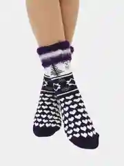 Коралловый женские шерстяные носки