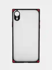 Угольный чехол силиконовый матовый Iphone 11,12,Pro,Max 12 mini, XR,X,XS,7+,8+,7,8,SE