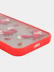 Алый чехол силиконовый матовый Iphone 11,12,Pro,Max 12 mini, XR,X,XS,7+,8+,7,8,SE
