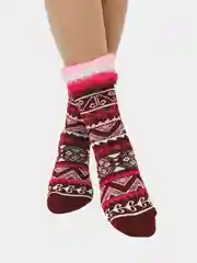 Пурпурный женские шерстяные носки