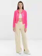 Лимонный бомбер-олимпийка Rowan Wear, спортивная, из сетки