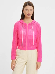 Бомбер-олимпийка Rowan Wear, спортивная, из сетки