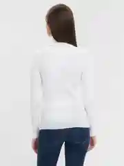 Белый водолазка женская