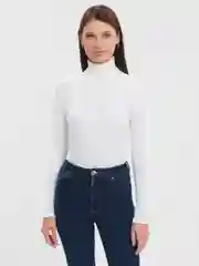 Белый водолазка женская