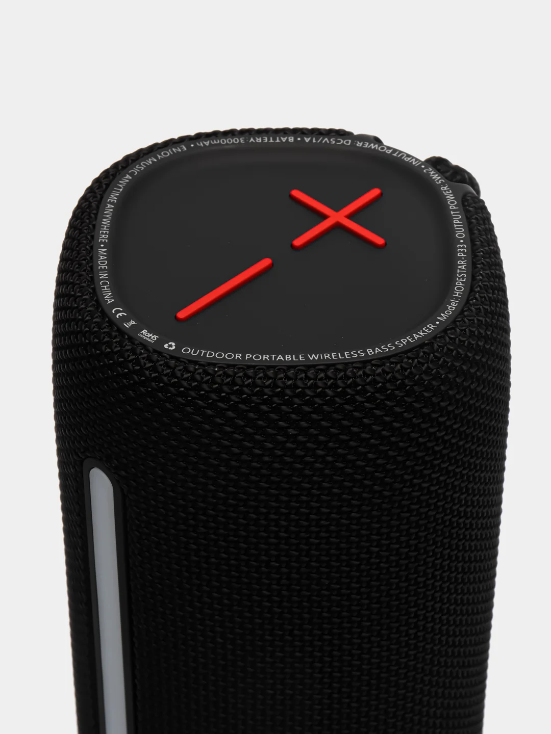 Черный колонка Bluetooth, портативная, беспроводная Hopestar P33