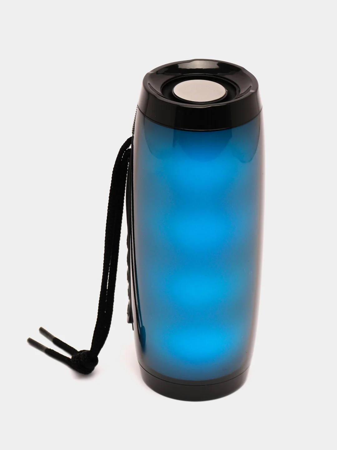 Черный беспроводная Bluetooth колонка TG-157 c LED подсветкой