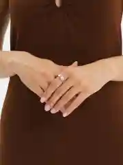 Кольцо женское с бабочками