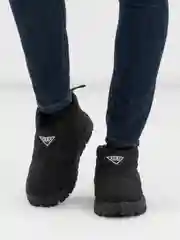 Черный дутики женские зимние