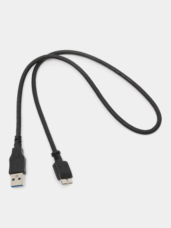 Кабель USB-B 3.0 для внешнего жесткого диска, 0.3 метра, 0.6 метров