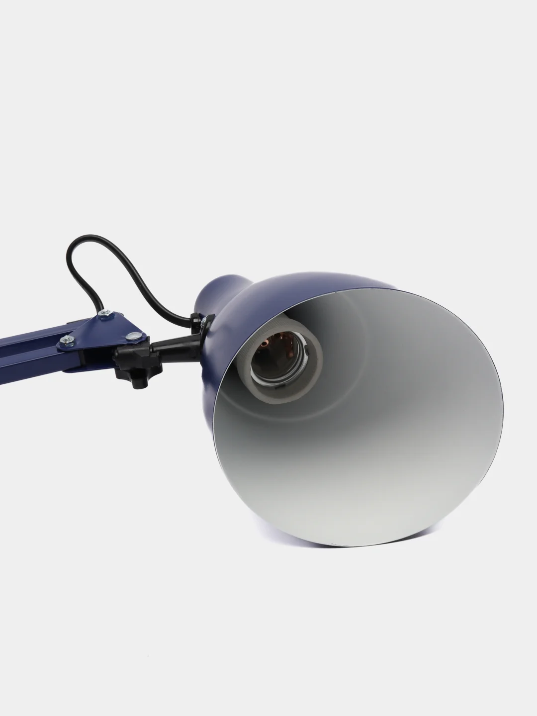 Camelion KD-335  C23 темно-синий (Свет-к настольн.с метал. струбциной, 230V, 40W, E27)