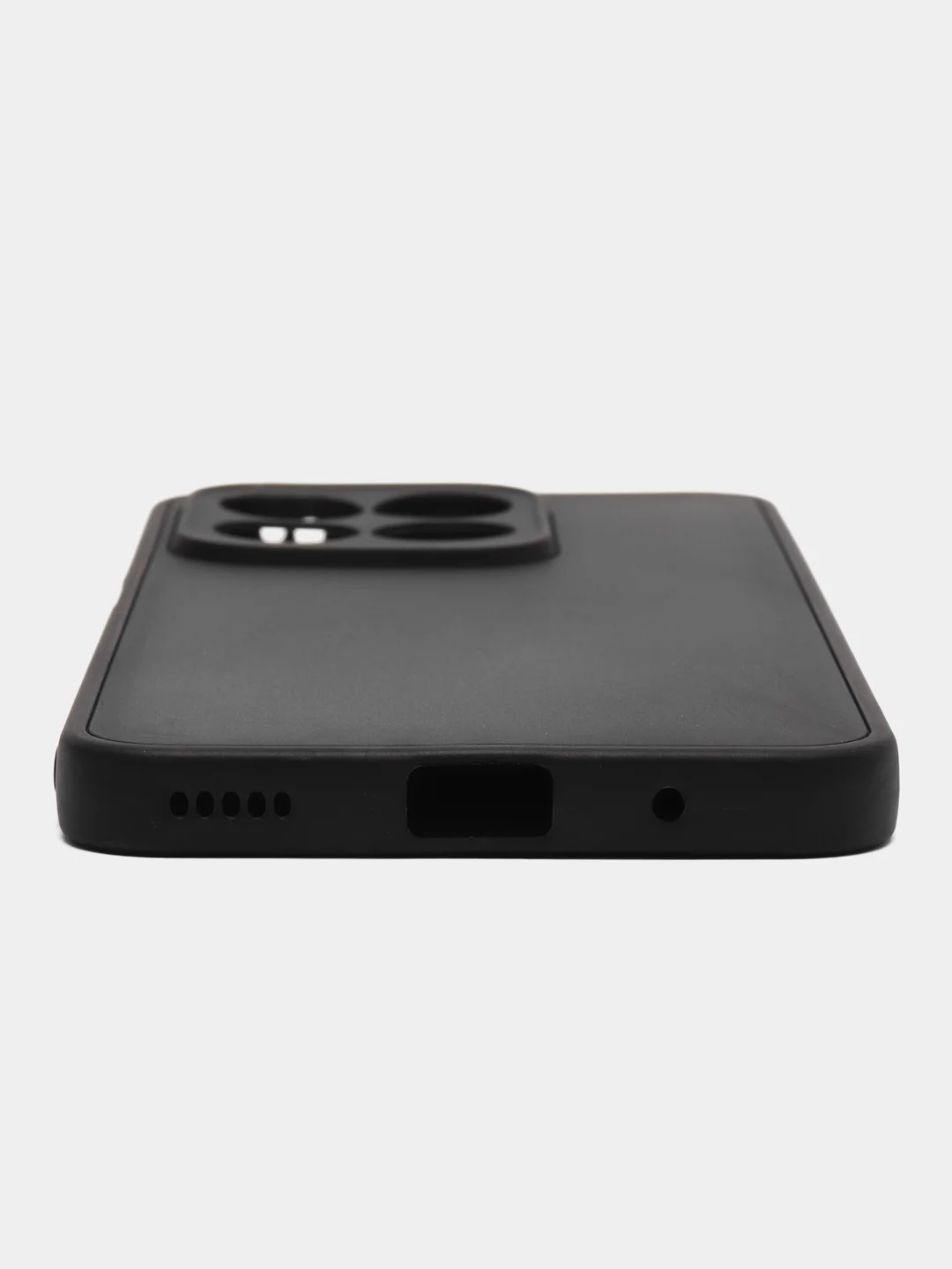Черный чехол для Honor X8a / Хонор Х8а, силиконовый, матовый