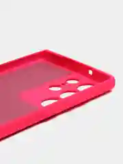 Тёмно-розовый чехол для Samsung Galaxy S23 Ultra (Самсунг Галакси С23 Ультра), силиконовый