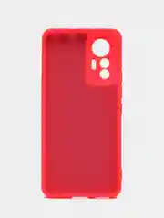 Коралловый чехол Xiaomi 12 Lite Сяоми 12 Лайт силиконовый закрый низ бархат внутри Silicone Cover