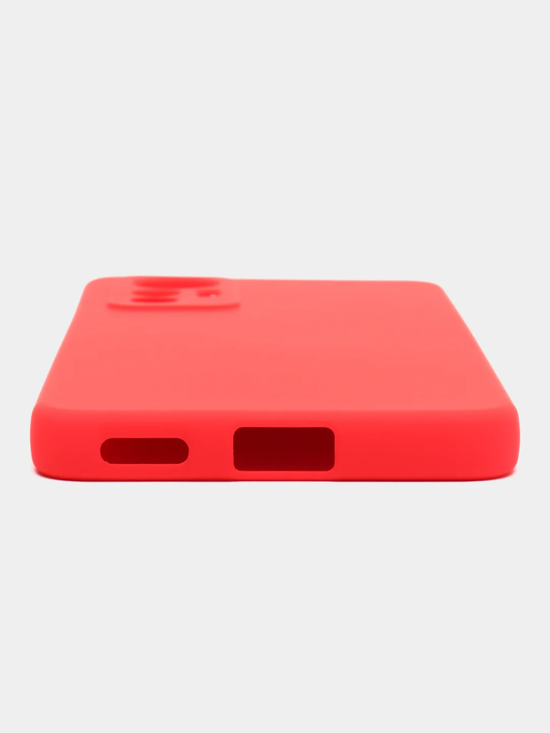 Коралловый чехол Xiaomi 12 Lite Сяоми 12 Лайт силиконовый закрый низ бархат внутри Silicone Cover