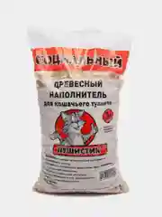Древесный наполнитель универсальный "Пушистик", 5 л